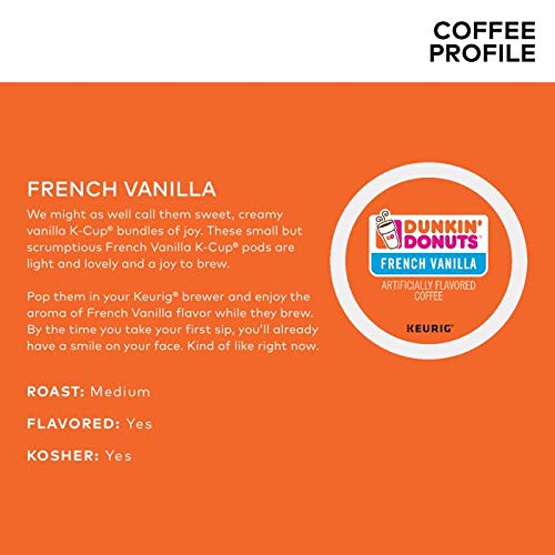 Dunkin' French Vanilla Coffee Medium Roast (400847)