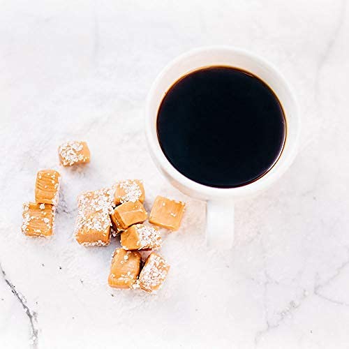 Barnie's Santa's White Christmas and English Salted Toffee Ground Coffee Medium Roasted Arabica Coffee 12 oz Bag (Pack of 4)