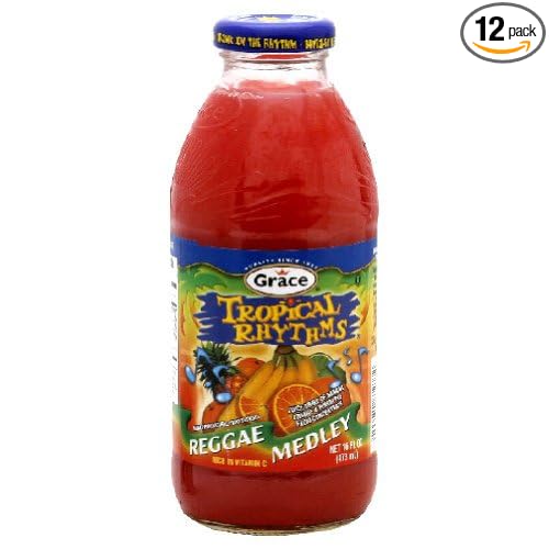 Grace Soda Reggaae Medley 16-Ounce (Pack of 12)
