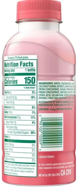 Dunkin' Original Iced Bottled Coffee Drink 13.7 fl oz + King Combos QR Code and (Pink &amp Paradaise (1 pink 2 Paradaise))