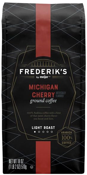 Michigan Cherry Ground Coffee (Pack Of 1 Bag) 18 oz