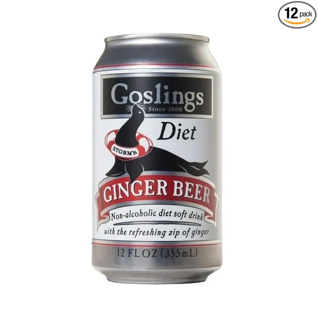 Gosling's Ginger Beer 12 Oz - Pack of 12 (12 Fl Oz Diet)