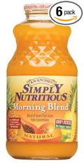Knudsen Juice Simply Nutritious Morning Blend 32 fl.oz (Pack of 6)