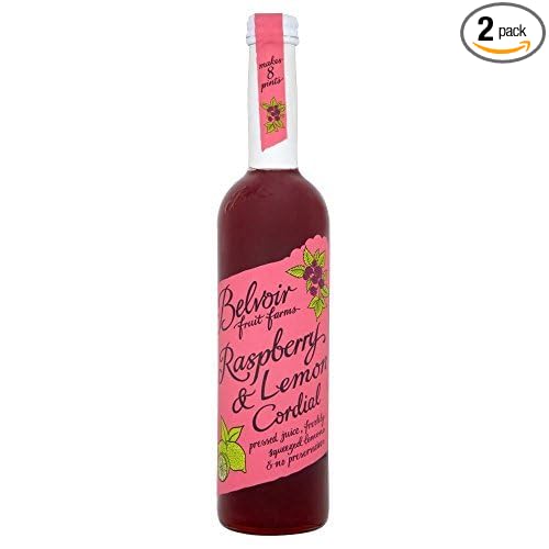 Belvoir Raspberry &amp Lemon Cordial (500ml) - Pack of 2 by Belvoir