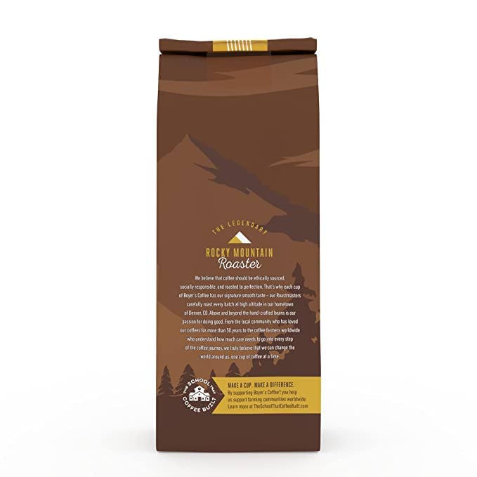Boyer's Coffee DenverBlend Coffee Light Roast Whole Bean 2.25lb Bag (1-Count)