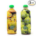 Jungle Pulp Passion Fruit and Guava Puree Costa Rica Blend for Cocktails HurricanesIce Tea DessertsSmoothies and Kitchen 2 Flavor Bundle (2 Liters)