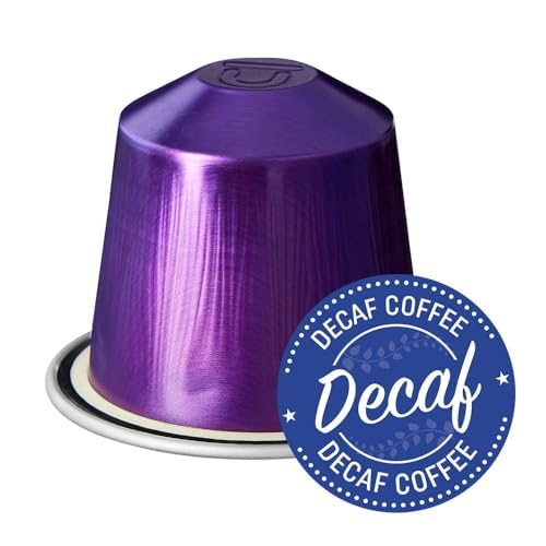 Real Coffee Great Taste. Every Day Discover Decaf Pack | Compatible with Nespresso Original Line | 3 City Blends: Arezzo Firenze Torino | 100 Aluminum Capsules | Product of Italy
