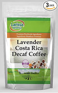 Lavender Costa Rica Decaf Coffee (Gourmet Naturally Flavored Whole Coffee Beans) (16 oz ZIN: 553546) - 3 Pack