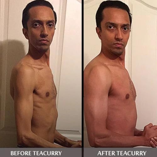 TEACURRY Protein Support Tea (30 Tea Bags 1 Month Pack) - Enhances Protein Absorption for Strength Better Energy &amp Reduce Fatigue | 100% Plant-Based Tea
