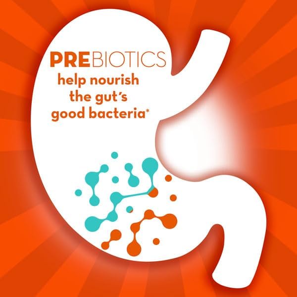 Align Probiotic Digestive De-stress Probiotic for Women and Men with Ashwagandha Helps with a Healthy Response to Stress Gluten Free Soy Free Vegetarian 50 Gummies