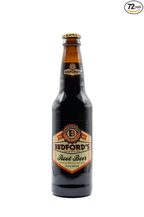 Bedford's Root Beer 12 oz (72 Pack)