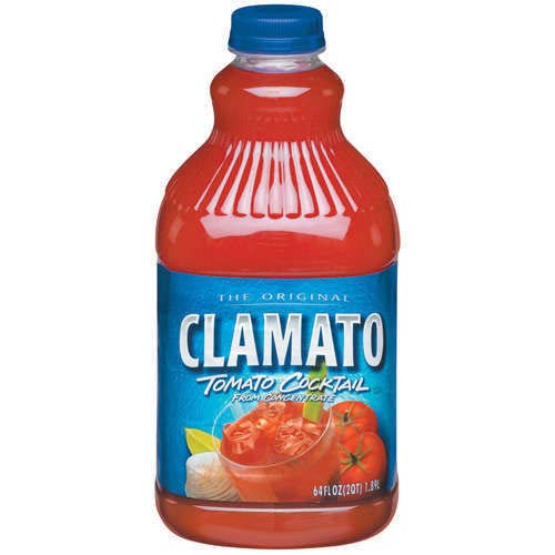 Clamato Juice Clamato Plastic 12-Ounce Packages (Pack of 12)