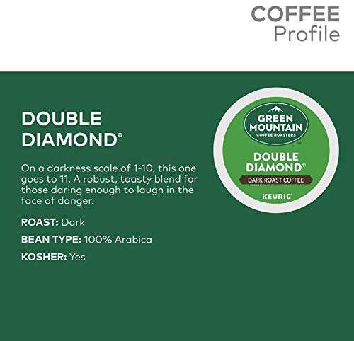 Green Mountain Coffee -- DARK MAGIC &amp DOUBLE BLACK DIAMOND -- Extra Bold Variety Pack 48 K-Cups for Keurig Brewers