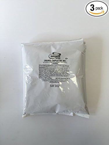 Superior Cappuccino Mix - 3 bags/ 2 lbs each (Original) Medium Roast