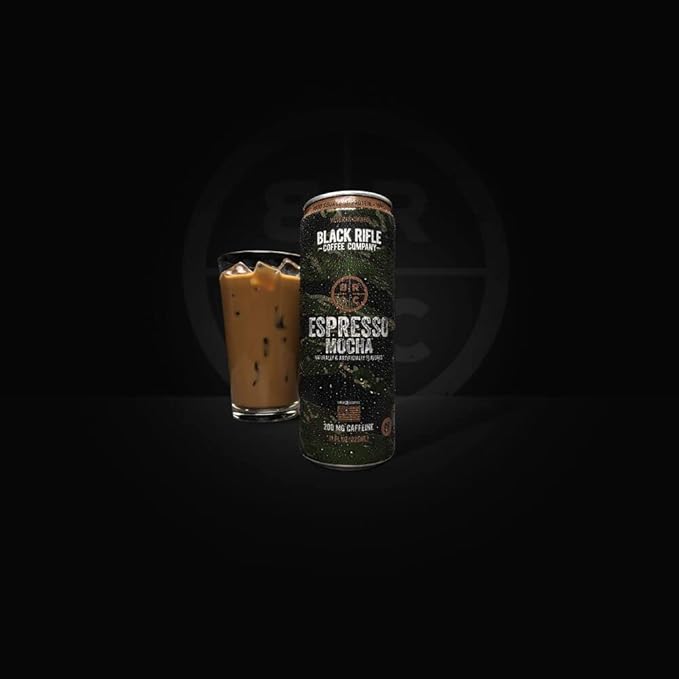 Black Rifle Coffee Company RTD (Espresso Mocha 11 Fl Oz (Pack of 12))