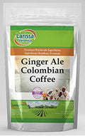 Ginger Ale Colombian Coffee (Gourmet Naturally Flavored Whole Coffee Beans) (16 oz ZIN: 551919)