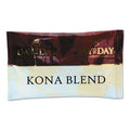 PapaNicholas Coffee Coffee Single Pot Pack 42/CT Day To Day Kona Blend Pot Pack (23002)