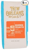 New Orleans Roast Coffee Ground Bourbon Pecan Pie 12 oz (Pack of 6)