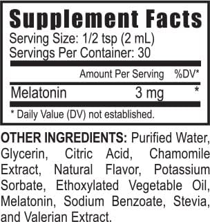Sleep Support with Melatonin - Bio Nite 2fl oz