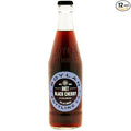 Boylan Bottling Craft Diet Black Cherry Soda 12oz Glass Bottle (12 Pack Diet Black Cherry)