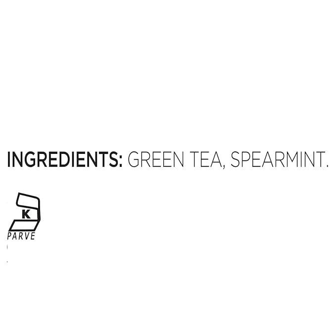Tea Forte Moroccan Mint Premium Loose Leaf Caffeinated Green Tea Blend Canister Makes 35-50 Servings