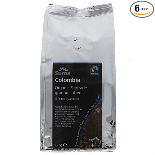 Suma Colombia Ground Coffee 227g (Pack of 6)
