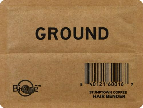 Stumptown Coffee Roasters Medium Roast Ground Coffee - Hair Bender 12 Ounce Bag Flavor Notes of Citrus and Dark Chocolate (Pack of 3)
