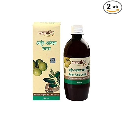 patanjali 2 X Patanjali Arjun Amla Juice - 500 ml