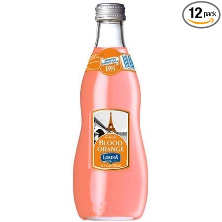 Lorina Sparkling Blood Orange 11.2 Ounce Glass (12)