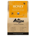 Artizan's USDA Organic Whole Bean Coffee | Manuka Honey Coffee RX Fusion | Medium-Dark Roast | 2 lbs | Roasted in South Florida
