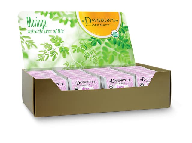 Davidson's Organics Moringa Chamomile Lavender 100-count Individually Wrapped Tea Bags
