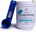 Women’s Unflavored Hydrolyzed Collagen Peptides with Vitamin C for Extra Absorption with 2-tbsp Multi-Purpose Scoop and Funnel