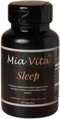 FEMMEPHARMA Mia Vita Sleep – Supplements for Women– with Key Ingredients to Promote Relaxation and Sleep | Ashwagandha | Melatonin | L-theanine - Sleep Aid – 30 Day Supply