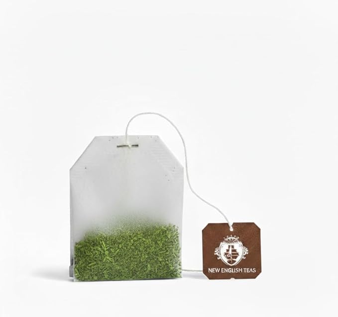 New English Teas Fruit &amp Herbal Tea 120 Teabags 12 Packs of 10 Individually Wrapped Tea Bags Naturally Caffeine Free (Green)