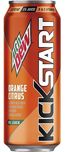 Mountain Dew Kickstart Energy Drink Variety Pack - 16 Count