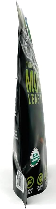 100% Raw and Pure Moringa Leaf Powder. Organic Certified Moringa Leaf. Natural Superfood with Essential Amino Acids Antioxidants and Omega 3 8 oz Resealable Bag.