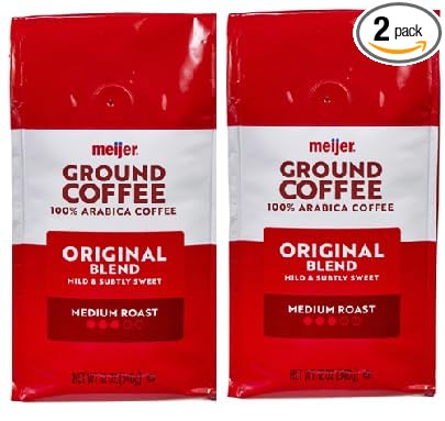 Original Blend Ground Coffee Medium Roast (2 Bags12 oz. Each)