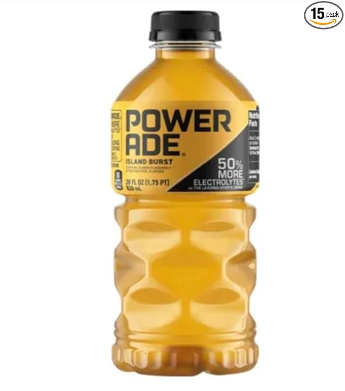 Powerade Island Burst Sports Drink 28 Fl Oz 15 Pack