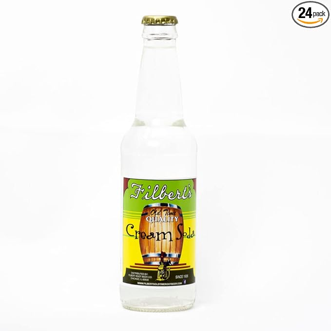 Filbert's Cream- 12 oz (12 Glass Bottles) 24 Pack