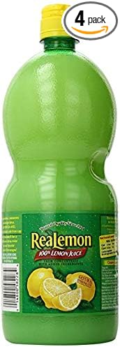 Lemon 100% Lemon Juice 4Pack (48 oz) making it a classic