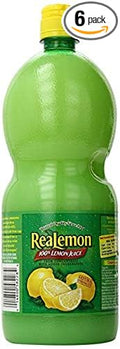 Lemon 100% Lemon Juice 6Pack (48 oz) No artificial flavors