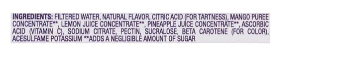 Welch's Zero Sugar Juice Tropical Punch 16 Ounces (Pack of 6).