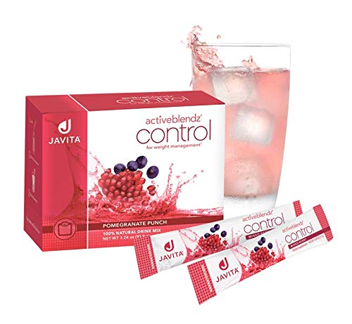 ActiveBlendz Control Instant Herbal &amp Fruit Drink – Refreshing Botanical Formula with Acai Pomegranate – Supports Daily Balance &amp Craving Control – Convenient Wellness Beverage Mix by Javita