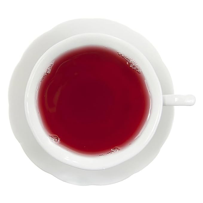 English Tea Store Yummy Berry Kids Tea Pouches - 16oz | Herbal Caffeine Free Fruit Blend | Loose Leaf Pouch | Wildberry Currant Flavor | Vitamin C Rich | Sweet Tart Taste | Hot or Iced Beverage