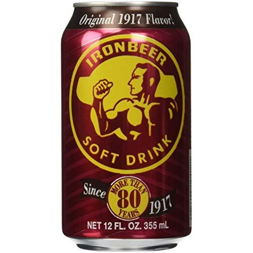 Ironbeer Soft Drink Original Flavor Since 1917 12Oz (15-Pack)