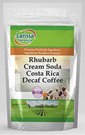 Rhubarb Cream Soda Costa Rica Decaf Coffee (Gourmet Naturally Flavored Whole Coffee Beans) (16 oz ZIN: 561659)