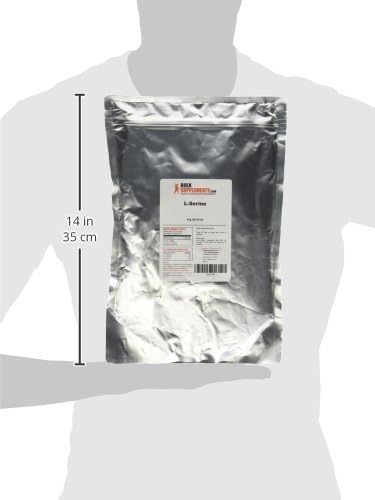 BulkSupplements.com L-Serine Powder - Serine Supplement Amino Acid Powder - Unflavored &amp Gluten Free 2g per Serving 1kg (2.2 lbs) (Pack of 1)