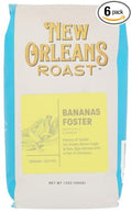 New Orleans Roast Coffee Ground Banana Foster 12 oz (Pack of 6)