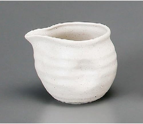 Dressing Powdered Glaze Deformed Juice Small 3.9 x 3.1 inches (100 x 80 x 80 mm) 10.9 fl oz (280 cc) Japanese Tableware Ryokan Restaurant Commercial Use