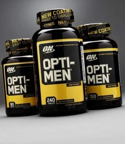 Optimum Nutrition Opti-Men Supplement 150 Count